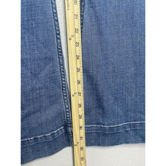 Abercrombie & Fitch Blue Flare Jeans - Picture 3 of 11